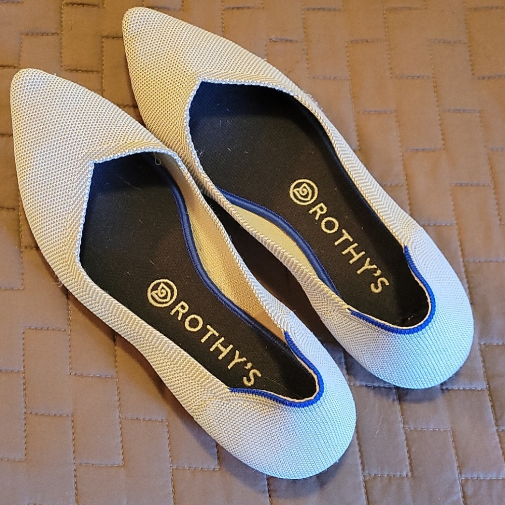 Beige Rothys Sz 9